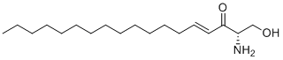 3-氧代鞘氨醇分子结构 (CAS 19767-16-9)