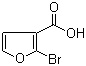 2-溴-3-呋喃甲酸分子结构 (CAS 197846-05-2)