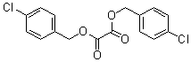 structure of CAS# 19829-42-6, Bis(4-chlorobenzyl) oxalate