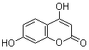 4,7-二羟基香豆素分子结构 (CAS 1983-81-9)