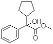 structure of CAS# 19833-96-6, Methyl cyclopentylphenylglycolate