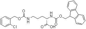 CAS 登录号：198561-86-3, N5-[[(2-氯苯基)甲氧基]羰基]-N2-[芴甲氧羰基]-L-鸟氨酸