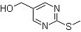 structure of CAS# 19858-50-5, 5-Hydroxymethyl-2-methylthiopyrimidine