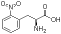 structure of CAS# 19883-75-1, L-2-Nitrophenylalanine