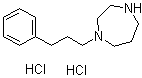 CAS 登录号：198895-75-9, 六氢-1-(3-苯基丙基)-1H-1,4-二氮杂卓二盐酸盐