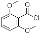 2,6-Dimethoxybenzoyl chloride molecular structure (CAS 1989-53-3)