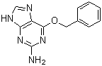 structure of CAS# 19916-73-5, 6-O-Benzylguanine