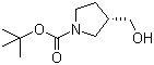 structure of CAS# 199174-24-8, (S)-1-Boc-3-hydroxymethylpyrrolidine