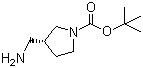 structure of CAS# 199174-29-3, (R)-1-Boc-3-氨甲基吡咯烷
