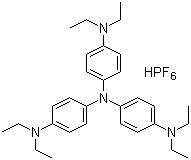 CAS 登录号：199293-45-3, N,N-双[4-(二乙基氨基)苯基]-N',N'-二乙基-1,4-苯二胺六氟磷酸盐