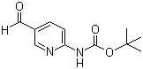 (5-Formylpyridin-2-yl)carbamic acid tert-butyl ester molecular structure (CAS 199296-40-7)