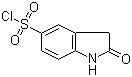 structure of CAS# 199328-31-9, 2-Oxoindoline-5-sulfonyl chloride