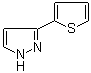 structure of CAS# 19933-24-5, 3-(2-Thienyl)pyrazole