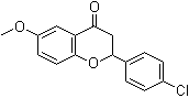 CAS 登录号：199470-97-8, 2-(4-氯苯基)-2,3-二氢-6-甲氧基-4H-1-苯并吡喃-4-酮