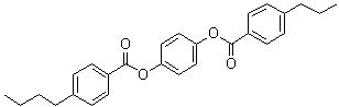 CAS 登录号：199540-44-8, 4-丁基苯甲酸 4-[(4-丙基苯甲酰基)氧基]苯基酯