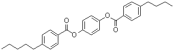 CAS 登录号：199540-46-0, 4-丁基苯甲酸 4-[(4-戊基苯甲酰基)氧基]苯基酯