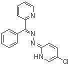 5-氯-2(1H)-吡啶酮 (2E)-(苯基-2-吡啶基亚甲基)腙分子结构 (CAS 199596-05-9)