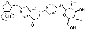 structure of CAS# 199796-12-8, Liguiritigenin-7-O-D-apiosyl-4'-O-D-glucoside