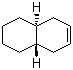 (4aR,8aR)-rel-1,2,3,4,4a,5,8,8a-八氢萘分子结构 (CAS 2001-50-5)