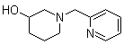 structure of CAS# 200113-14-0, 1-(2-Pyridinylmethyl)-3-piperidinol
