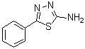 structure of CAS# 2002-03-1, 2-Amino-5-phenyl-1,3,4-thiadiazole