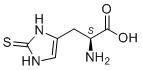 (αS)-α-氨基-2,3-二氢-2-硫代-1H-咪唑-4-丙酸分子结构 (CAS 2002-22-4)