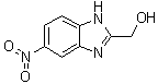 structure of CAS# 20034-00-8, 5-硝基-2-苯并咪唑甲醇