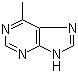 6-甲基嘌呤分子结构 (CAS 2004-03-7)