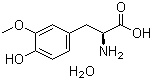 3-Methoxy-L-tyrosine monohydrate molecular structure (CAS 200630-46-2)