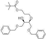 CAS 登录号：200636-22-2, 2,2-二甲基丙酸 3-[(1S,2R)-2-羟基-3-(苄氧基)-1-[(苄氧基)甲基]丙氧基]丙基酯