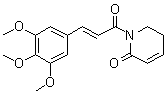 CAS # 20069-09-4, Piperlongumine, Piplartin, Piplartine, 5,6-Dihydro-1-(3,4,5-trimethoxycinnamoyl)-2(1H)-pyridone