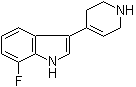 CAS 登录号：200714-22-3, 7-氟-3-(1,2,3,6-四氢-4-吡啶基)-1H-吲哚
