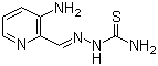 2-[(3-Amino-2-pyridinyl)methylene]hydrazinecarbothioamide molecular structure (CAS 200933-27-3)