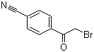 2-溴-4'-氰基苯乙酮分子结构 (CAS 20099-89-2)