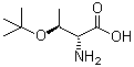 structure of CAS# 201274-81-9, O-(1,1-Dimethylethyl)-D-threonine
