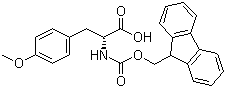 structure of CAS# 201335-88-8, Fmoc-D-4-Methoxyphenylalanine