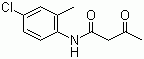 structure of CAS# 20139-55-3, 4'-Chloro-2'-methylacetoacetanilide