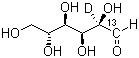 CAS # 201417-06-3, D-Glucose-1-13C-2-C-D