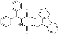 structure of CAS# 201484-50-6, Fmoc-3,3-diphenyl-L-alanine