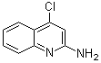 4-Chloro-2-quinolinamine molecular structure (CAS 20151-42-2)