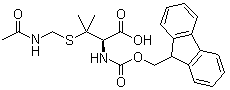 structure of CAS# 201531-76-2, 3-[[(乙酰氨基)甲基]硫基]-N-[芴甲氧羰基]-L-缬氨酸
