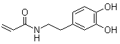 CAS 登录号：201610-44-8, N-[2-(3,4-二羟基苯基)乙基]-2-丙烯酰胺