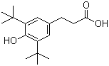 3-(3,5-Di-tert-butyl-4-hydroxyphenyl)propionic acid molecular structure (CAS 20170-32-5)