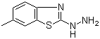 structure of CAS# 20174-69-0, 1-(6-甲基苯并[d]噻唑-2-基)肼