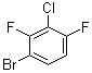 1-溴-3-氯-2,4-二氟苯分子结构 (CAS 201849-13-0)