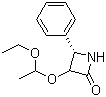 (3R,4S)-3-(1-Ethoxyethoxy)-4-phenyl-2-azetidinone molecular structure (CAS 201856-48-6)