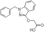 苄达酸分子结构 (CAS 20187-55-7)