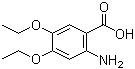 structure of CAS# 20197-72-2, 2-Amino-4,5-diethoxybenzoic acid