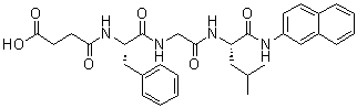 CAS 登录号：202000-07-5, N-(3-羧基-1-氧代丙基)-L-苯丙氨酰甘氨酰-N-2-萘基-L-亮氨酰胺