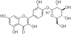 structure of CAS# 20229-56-5, Spiraeoside